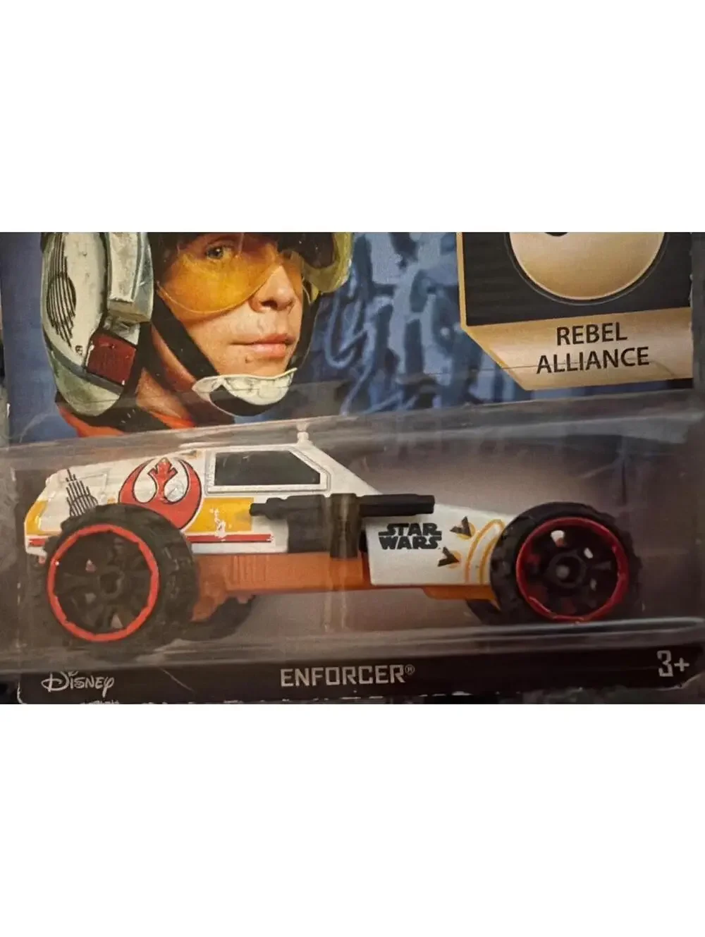 Hot Wheels Star Wars Enforcer Rebel Alliance Die-Cast Car 5/8 Disney Ages 3+